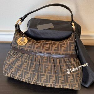FENDI Zucca Chef Hobo  NEW